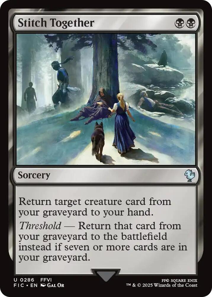 Stitch Together Surge Foil (Commander: FINAL FANTASY)  - undefined