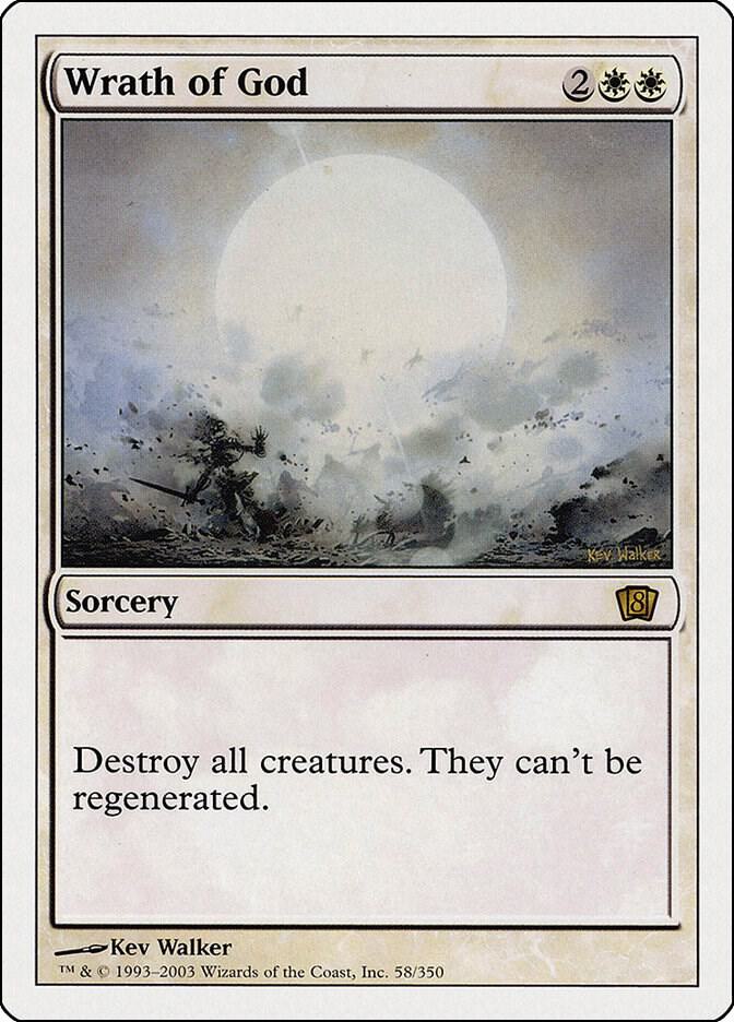 Wrath of God 58/350 (8th Edition) 