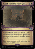 March from the Black Gate 545/281 (Universes Beyond: The Lord of the Rings: Tales of Middle-earth)  - Showcase Scroll Foil