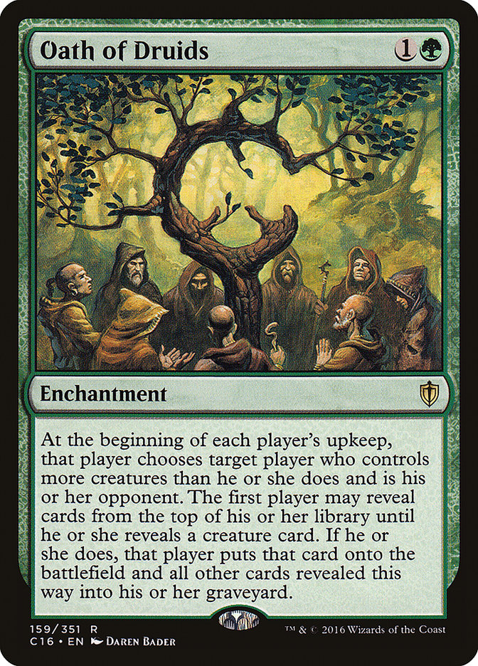 Oath of Druids 159/351 (Commander 2016) 