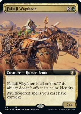 Fallaji Wayfarer Extended Art 87/50 (Commander: Dominaria United) 