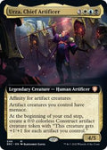 Urza Chief Artificer Extended Art (Commander: The Brothers' War) 