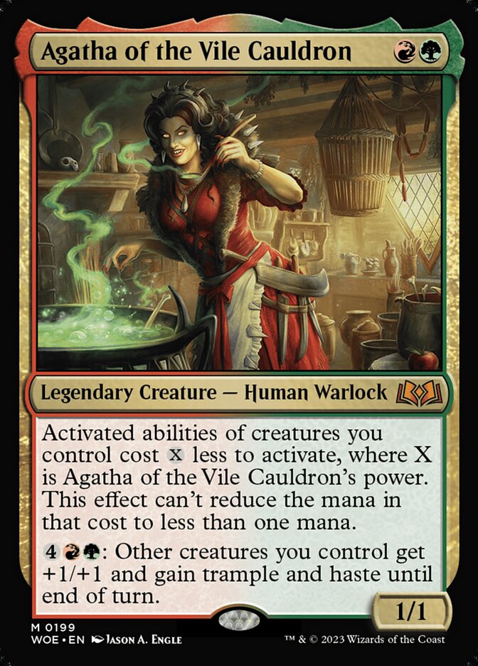 Agatha of the Vile Cauldron (Wilds of Eldraine) 