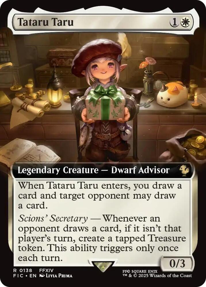 Tataru Taru 138/100 (Commander: FINAL FANTASY)  - Extended Art