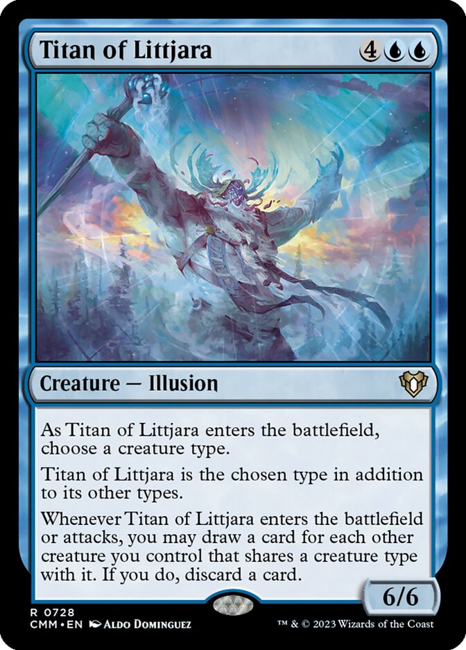 Titan of Littjara 728/451 (Commander Masters) 