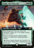 Kogla, the Titan Ape 328/274 (Ikoria: Lair of Behemoths)  - Extended Art Foil
