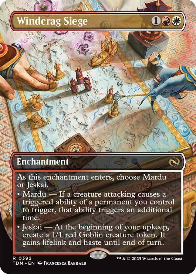 Windcrag Siege Borderless (Tarkir: Dragonstorm)  - undefined