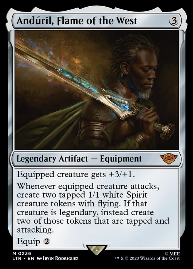 Andúril, Flame of the West (Universes Beyond: The Lord of the Rings: Tales of Middle-earth)  - undefined