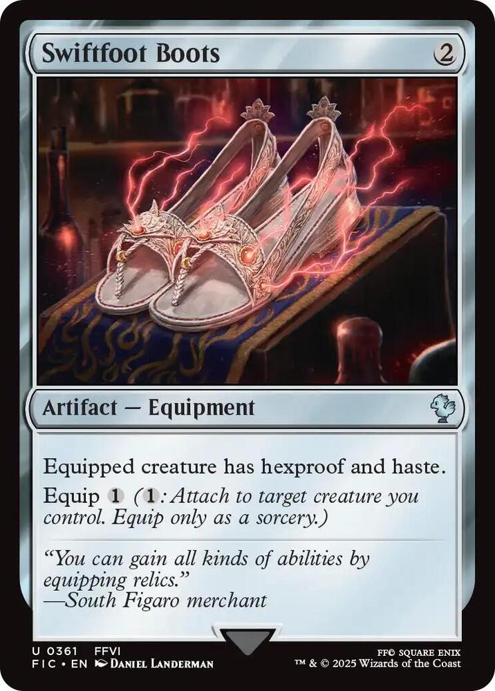 Swiftfoot Boots Surge Foil (Commander: FINAL FANTASY)  - undefined