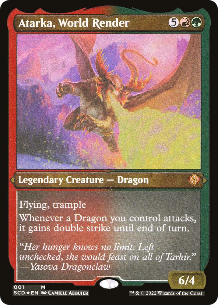 Atarka World Render Foil Etched (Starter Commander Decks)  - undefined