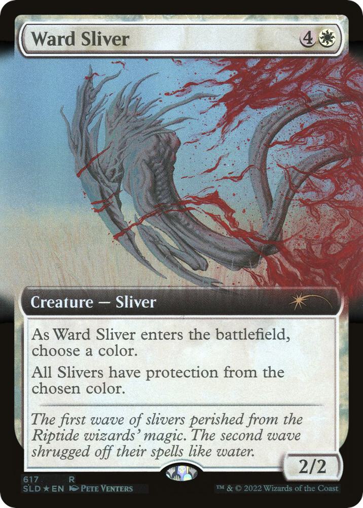 Ward Sliver 617 (Secret Lair Drop Series)  - Extended Art Foil