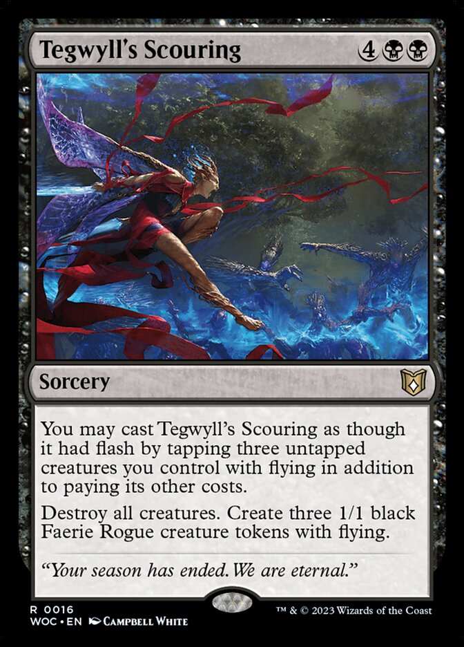 Tegwyll's Scouring (Commander: Wilds of Eldraine) 
