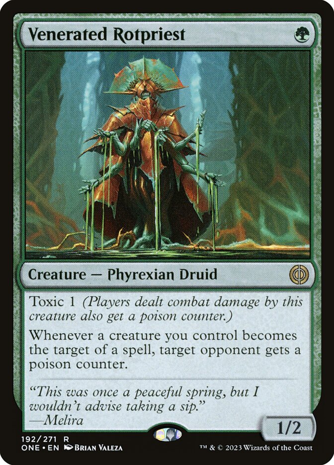 Venerated Rotpriest (Phyrexia: All Will Be One) 