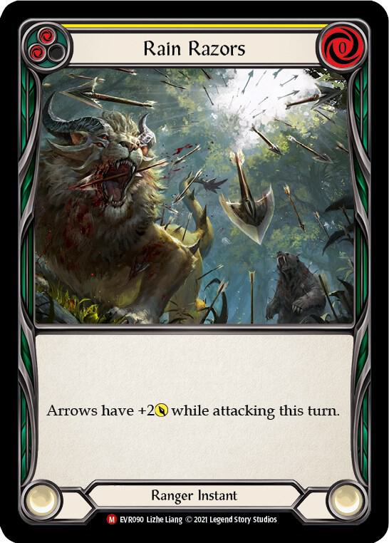 Rain Razors (Everfest)  - 1st Edition Rainbow Foil