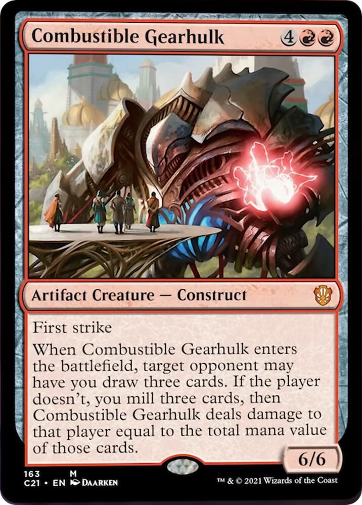 Combustible Gearhulk (Commander 2021) 