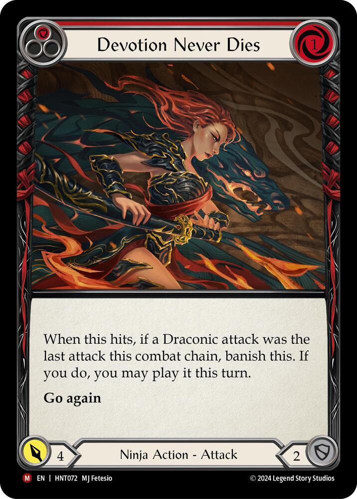 Devotion Never Dies (The Hunted)  - Rainbow Foil