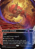 Needle Spires  120/0 (Edge of Eternities: Stellar Sights)  - Borderless Galaxy Foil