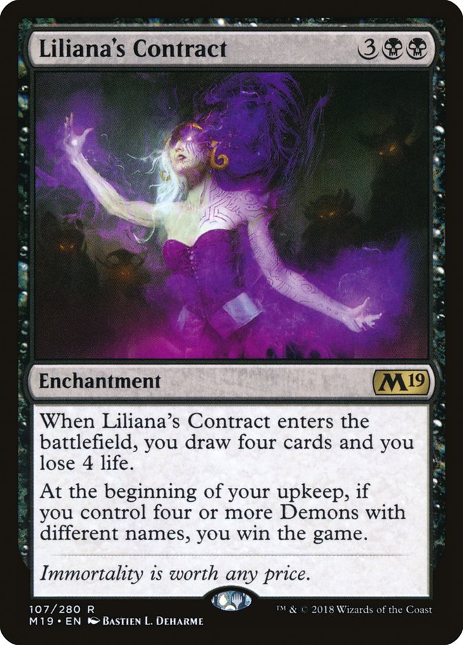 Liliana's Contract (Core Set 2019) 