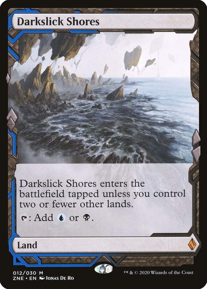Darkslick Shores (Zendikar Rising Expeditions)  - undefined
