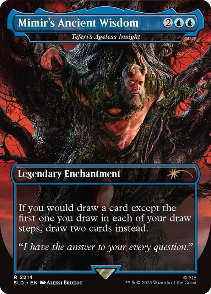 Teferi's Ageless Insight 2214/1 (Secret Lair Drop Series)  - Borderless