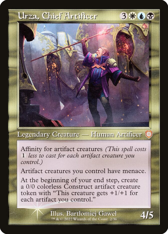 Urza, Chief Artificer (Commander: The Brothers' War)  - undefined