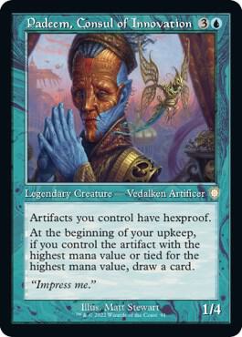 Padeem Consul of Innovation Retro Frame (Commander: The Brothers' War) 