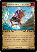 Throw Caution to the Wind Treasure (High Seas)  - Cold Foil