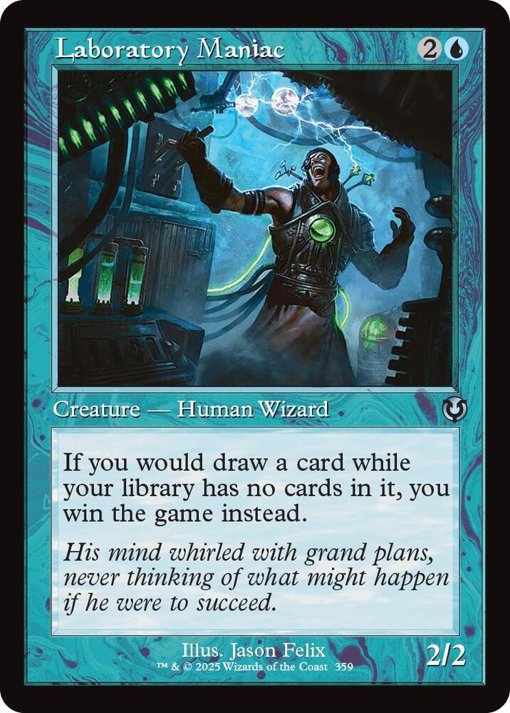Laboratory Maniac Retro Frame (Innistrad Remastered)  - undefined