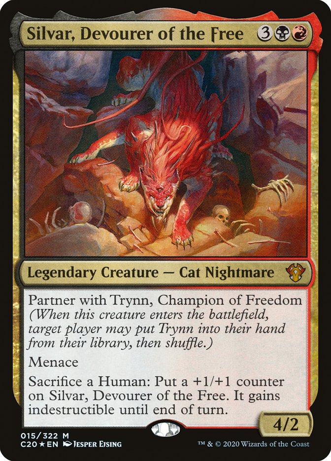 Silvar, Devourer of the Free (Commander 2020)  - undefined