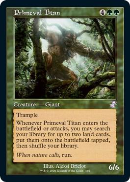 Primeval Titan (Time Spiral: Remastered) 