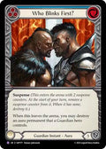 Who Blinks First (Super Slam)  - Rainbow Foil