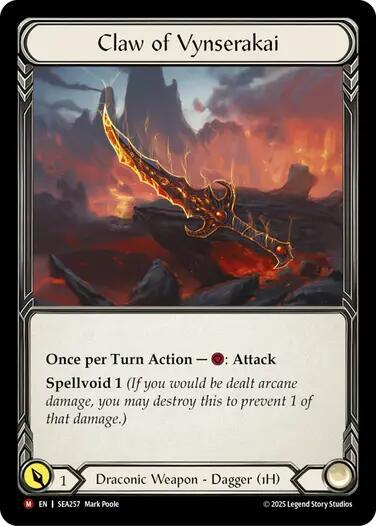 Claw of Vynserakai SEA257 (High Seas) 