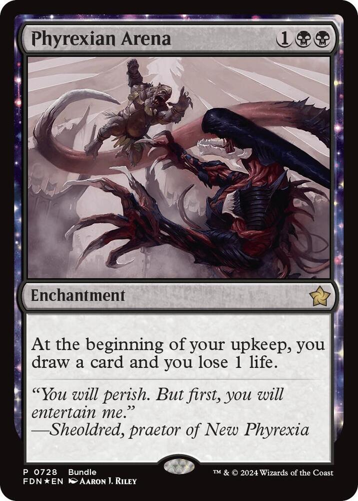 Phyrexian Arena FDN Bundle (Unique and Miscellaneous Promos)  - undefined