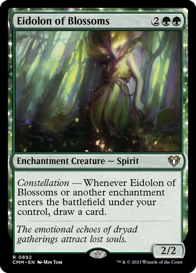 Eidolon of Blossoms (Commander Masters) 