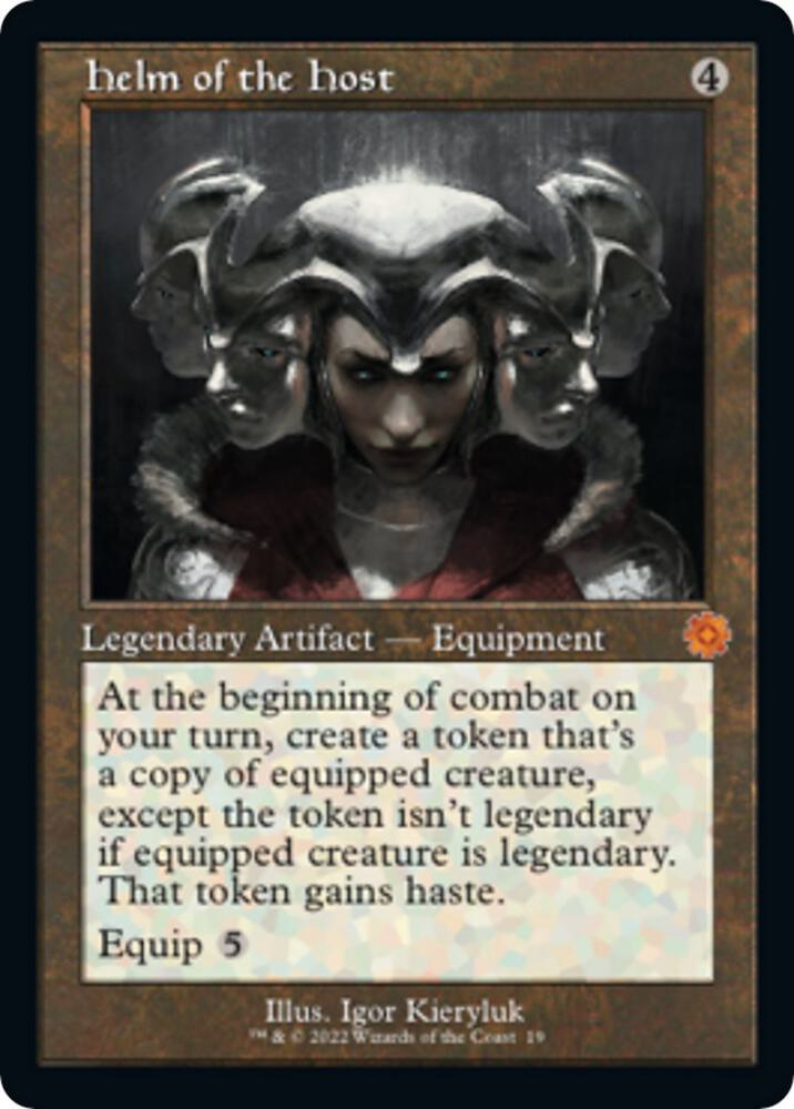 Helm of the Host 19 (The Brothers' War: Retro Frame Artifacts)  - Foil