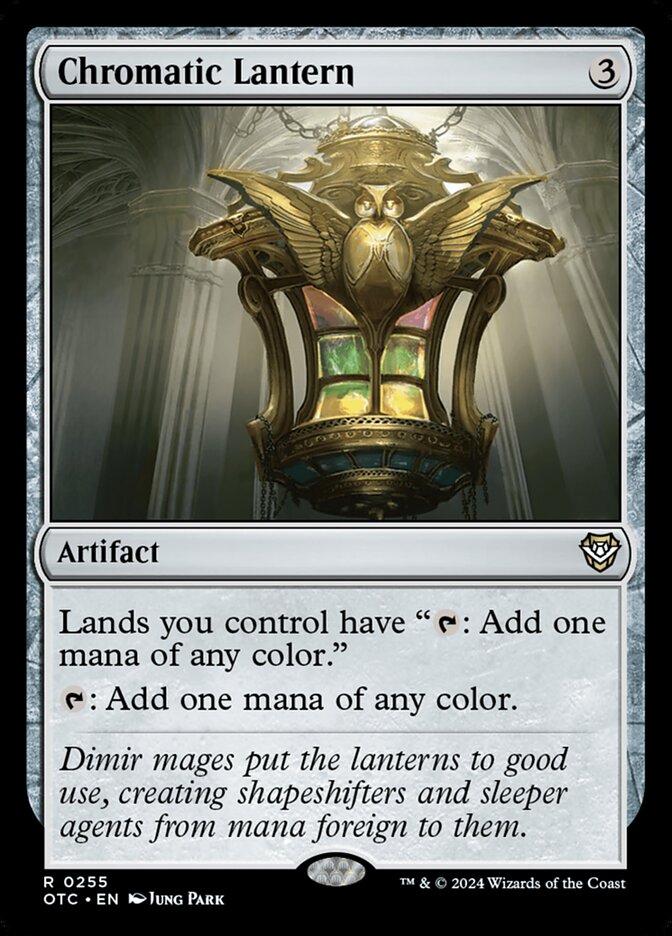 Chromatic Lantern 255/342 (Commander: Outlaws of Thunder Junction) 