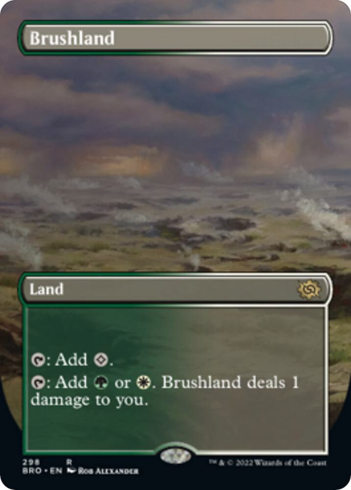 Brushland Borderless (The Brothers' War) 