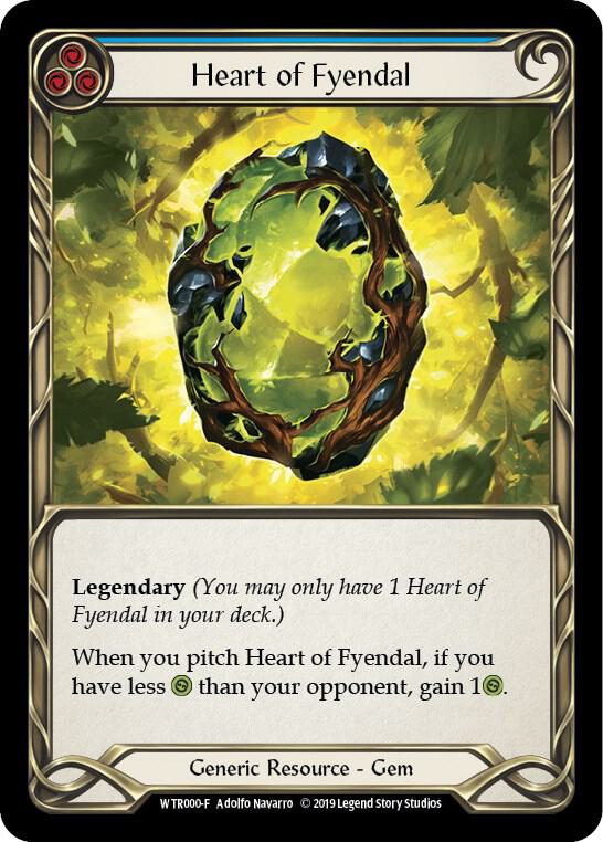 Heart of Fyendal (Welcome to Rathe)  - Unlimited Edition Rainbow Foil