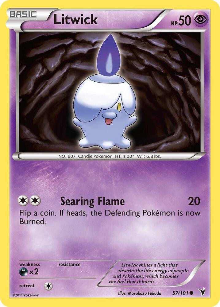 Litwick 57 (Noble Victories)  - Reverse Holofoil