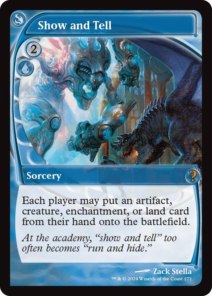 Show and Tell 171/390 (Mystery Booster 2)  - Future Sight