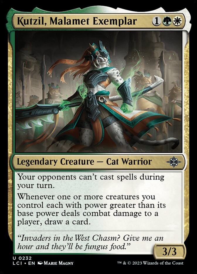 Kutzil, Malamet Exemplar 232/291 (The Lost Caverns of Ixalan)  - Foil