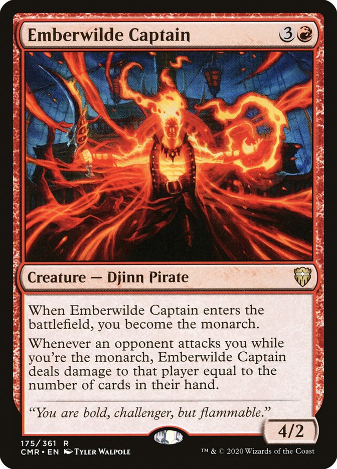 Emberwilde Captain 175 (Commander Legends)  - Foil