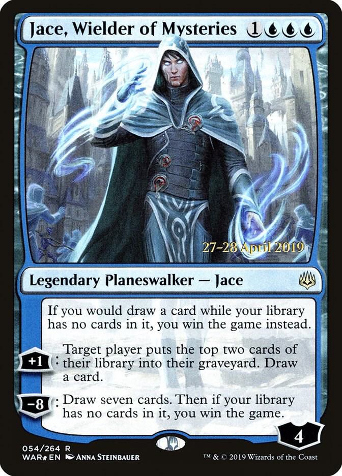 Jace Wielder of Mysteries 54s/176 (Prerelease Cards)  - Foil