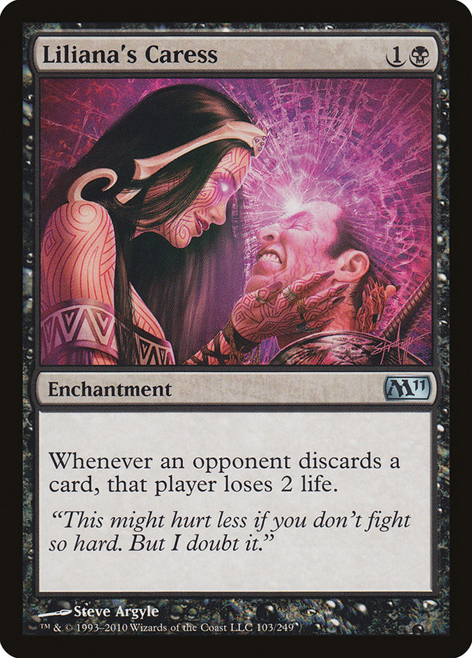 Liliana's Caress (Magic 2011 (M11)) 