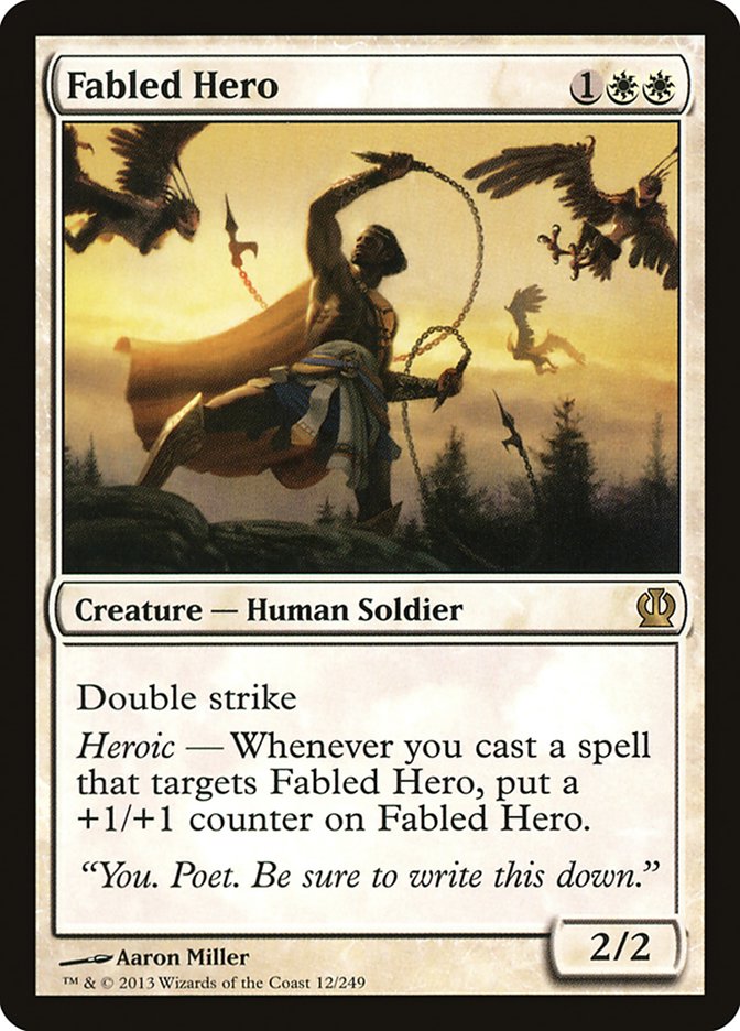 Fabled Hero (Theros)  - undefined