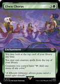Elven Chorus 775/281 (Universes Beyond: The Lord of the Rings: Tales of Middle-earth)  - Extended Art Surge Foil