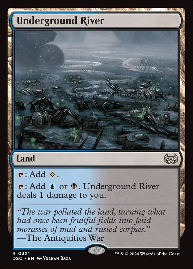 Underground River 321/40 (Commander: Duskmourn: House of Horror) 