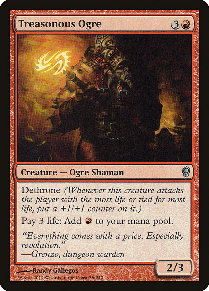 Treasonous Ogre 36 (Conspiracy) 