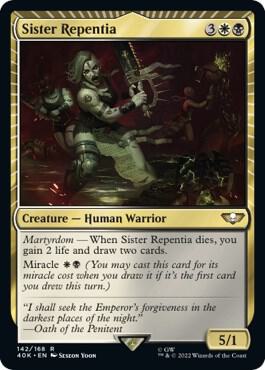 Sister Repentia Surge Foil (Universes Beyond: Warhammer 40,000)  - undefined