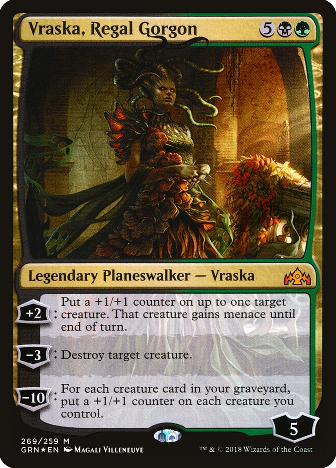 Vraska, Regal Gorgon (Guilds of Ravnica)  - undefined